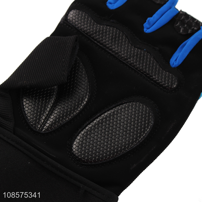 Wholesale half-finger cycling gloves breathable motorcycle gloves