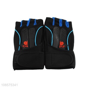 Wholesale half-finger cycling gloves breathable motorcycle gloves