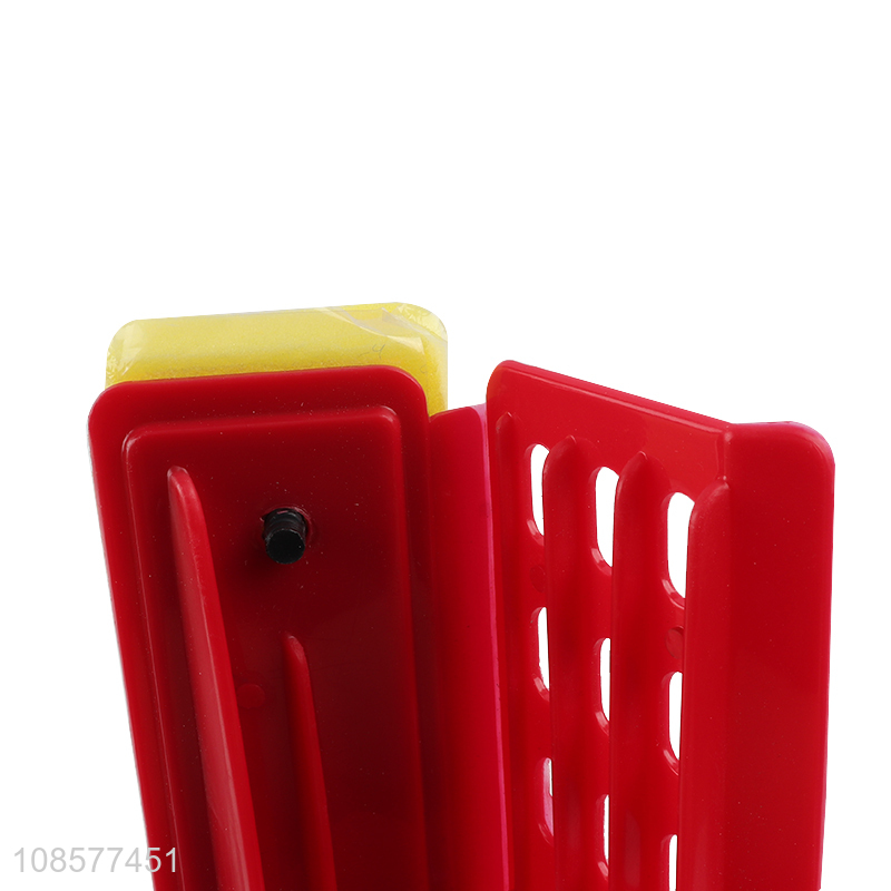 Wholesale plastic long handle window cleaner mop sponge mop head brush