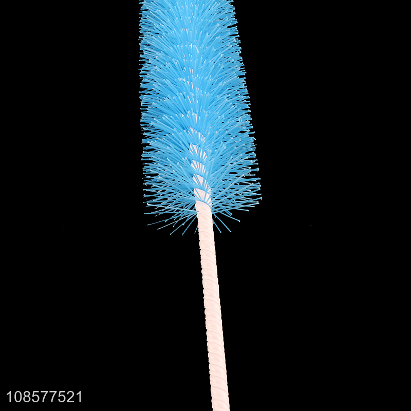 Wholesale durable milk bottle brush straw cleaning brush