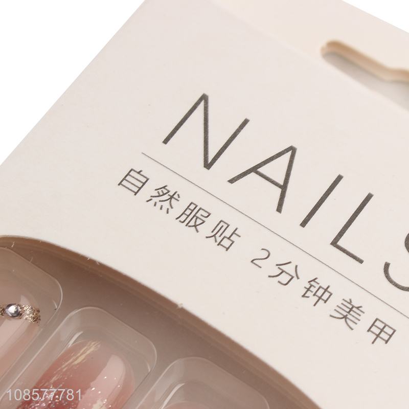 Good quality women nail art fake nail decoration for sale