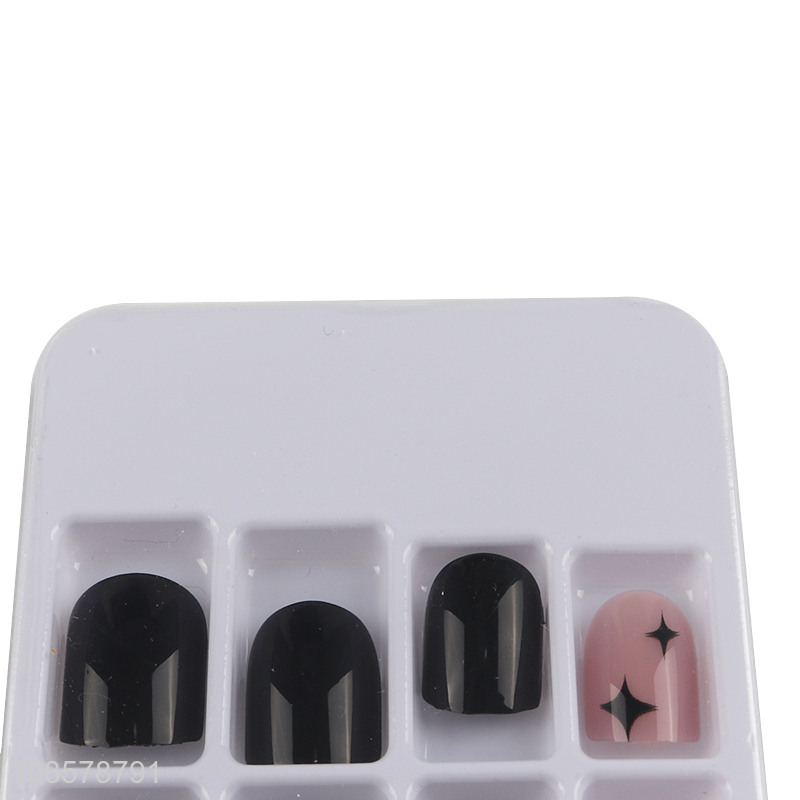 Factory price 24pcs nail tips fake nails faux nails