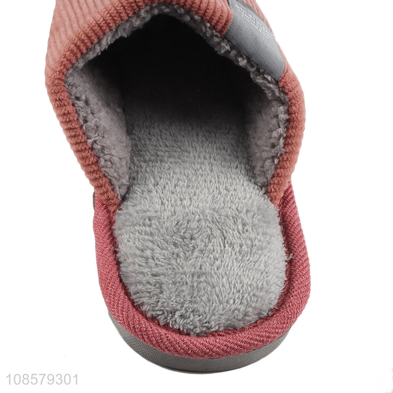 Yiwu factory winter warm home slippers indoor floor slippers