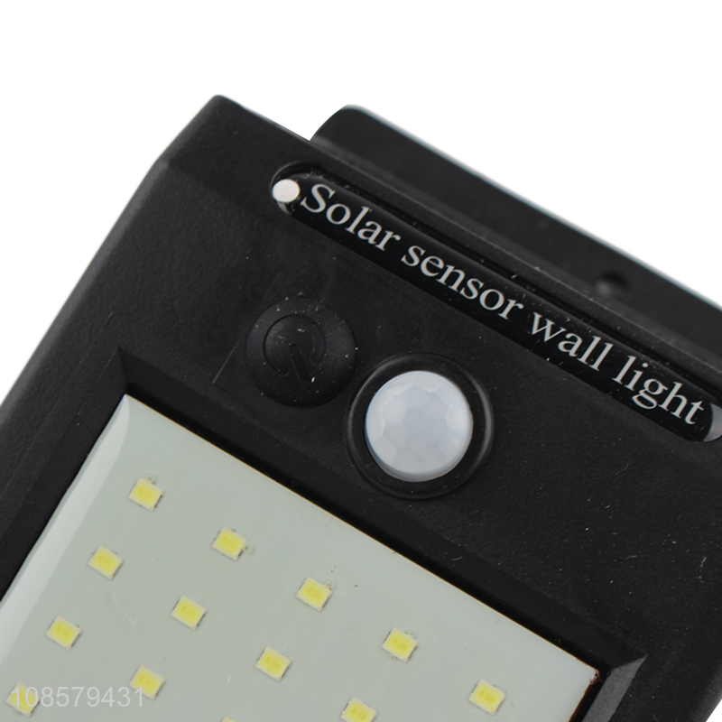 High quality solar sensor wall light outdoor led garden light