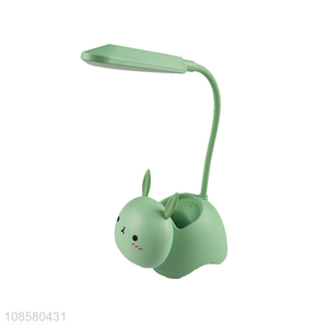 Wholesale 5V 200mAh 1W 8LED usb charging rabbit shaped clip table lamp pen holder