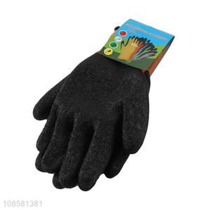 Wholesale safety gloves nylon latex gloves for hand protection