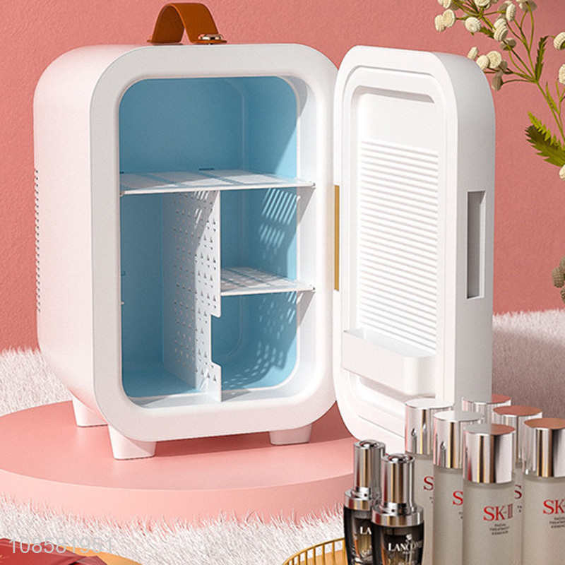 Popular products portable mirrored personal fridge for skin care
