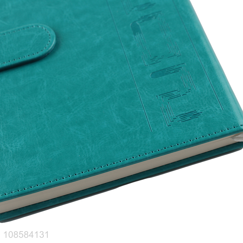 Popular products magnetic close notebook pu leather notebook