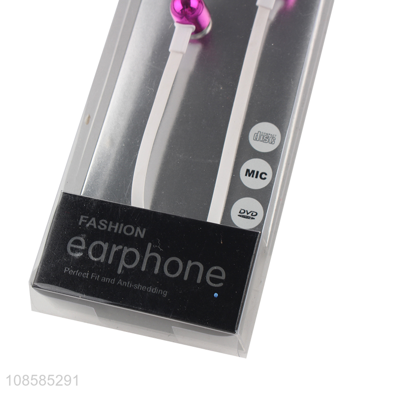 Factory direct sale perfect fit anti-shedding earphones wholesale