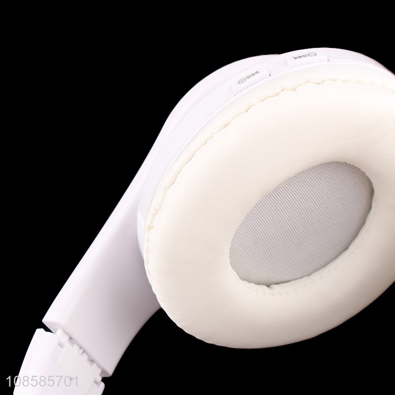 Top selling white wireless bluetooth headset headphones wholesale