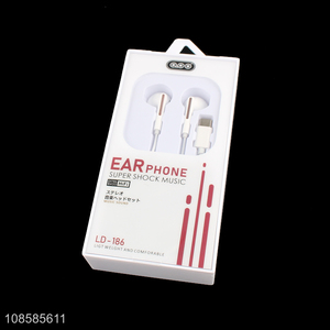 Popular products lightweight super shock music earphones