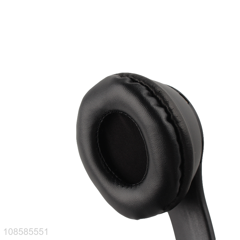 China wholesale black wireless sport bluetooth headphones