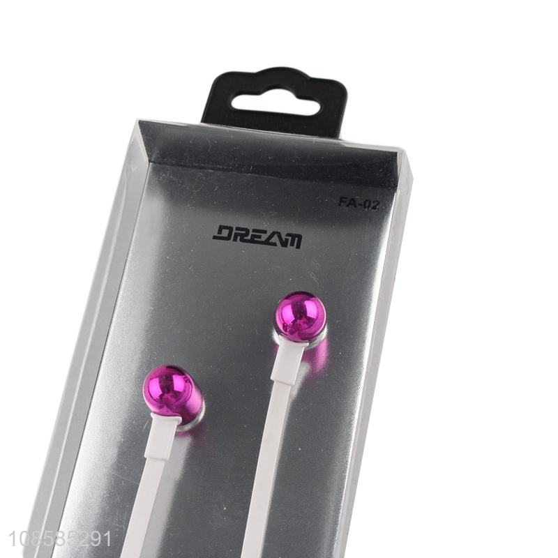 Factory direct sale perfect fit anti-shedding earphones wholesale