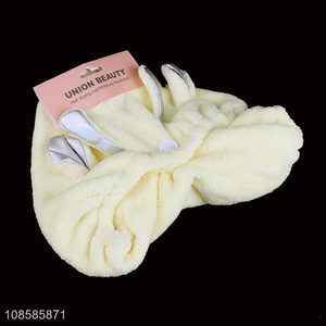 Good quality absorbent hair drying towel hair drying cap