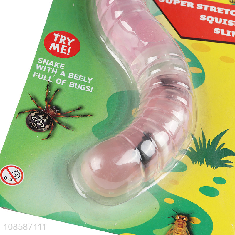New product stress relief stretchy squishy slimy snake toy