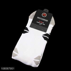 Hot selling men's basketball compression socks athletic crew socks