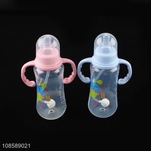 Popular products multicolor baby bottle feeding bottle with handle