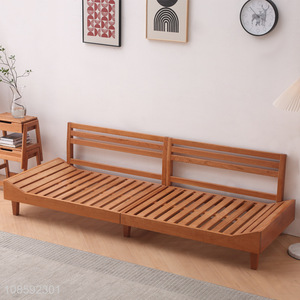 Most popular small apartment solid wood cloud sofa for sale