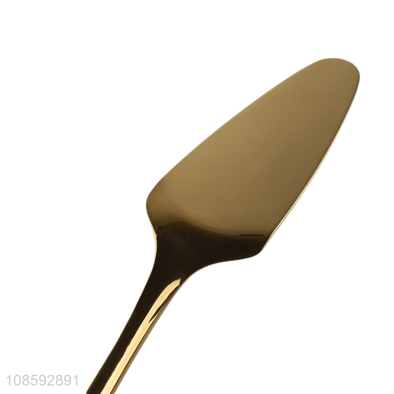 Good quality golden baking tool cake shovel for sale