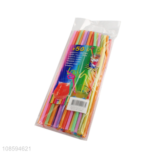 Hot items plastic disposable drinking straw juice straw