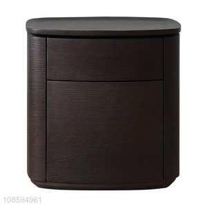 Best selling bedroom bedside cabinet modern solid wood bedside cabinet