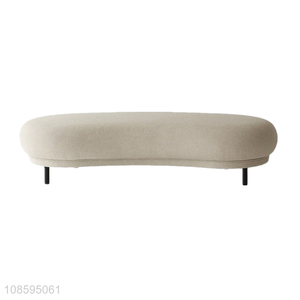 Wholesale Nordict living room furniture upholstered bench lounge