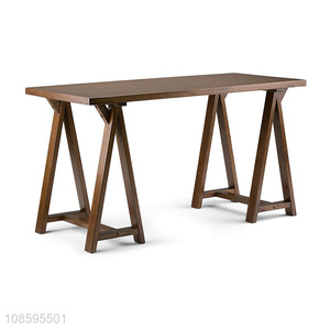 Factory supply home furniture wooden rectangular dining table