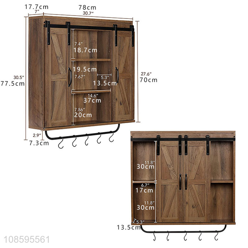 Good selling kitchen furniture country wood wall lockers wholesale