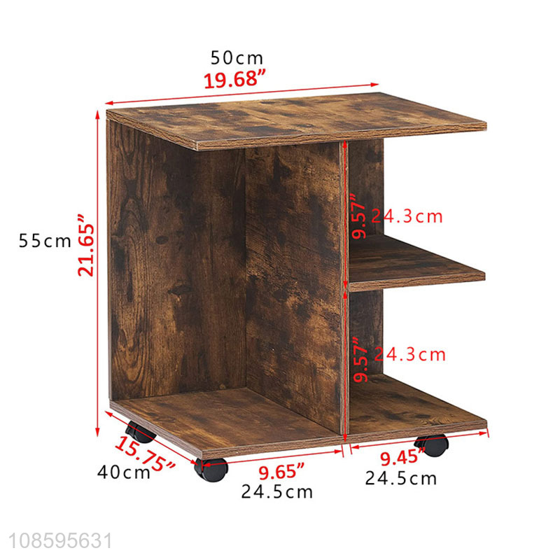 Factory supply multi-layer storage table bedside table for sale