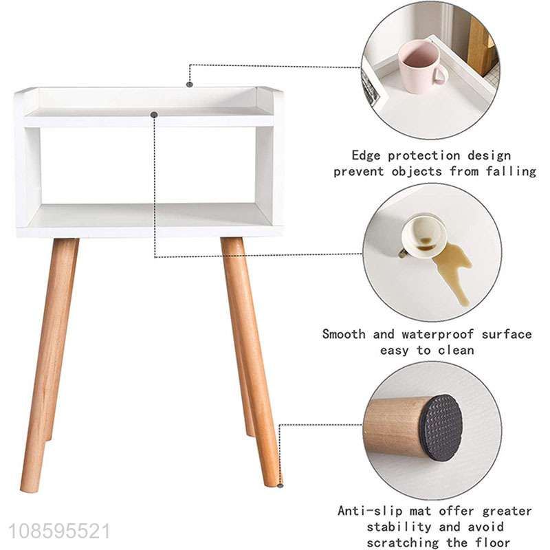 High quality simple bedroom furniture bedside table nightstand