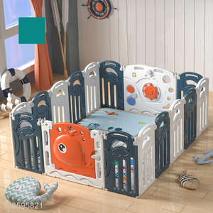 China supplier indoor folding baby safety playpen toddler fence