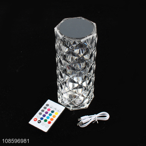Top selling multicolor bedroom table lamp touch lamp wholesale
