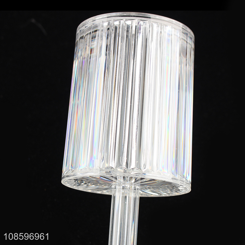 Hot selling crystal table lamp usb charging touch lamp