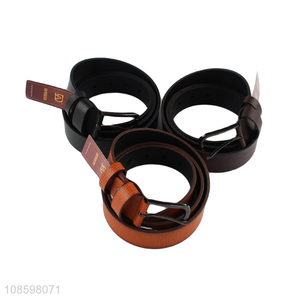 Good price 125cm simple retro pu leather <em>belt</em> for men