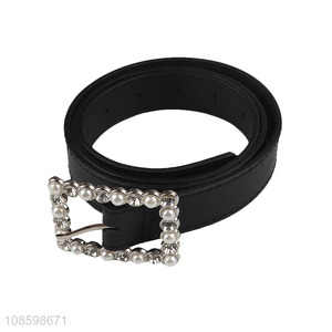 Most popular durable fashion women waist belt pu belt for decoration