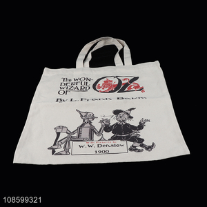 Best selling cartoon printed shopping bag for daily use