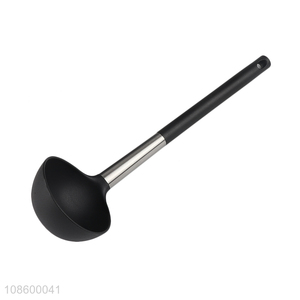 China factory nylon kitchen utensils soup ladle spoon