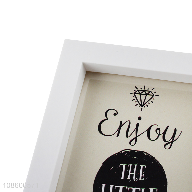 Good quality 10*15cm pvc foaming picture frame for tabletop