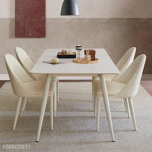 China factory living room simple rectangular dining table for sale