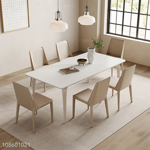 Good quality living room furniture rectangle dining table for sale