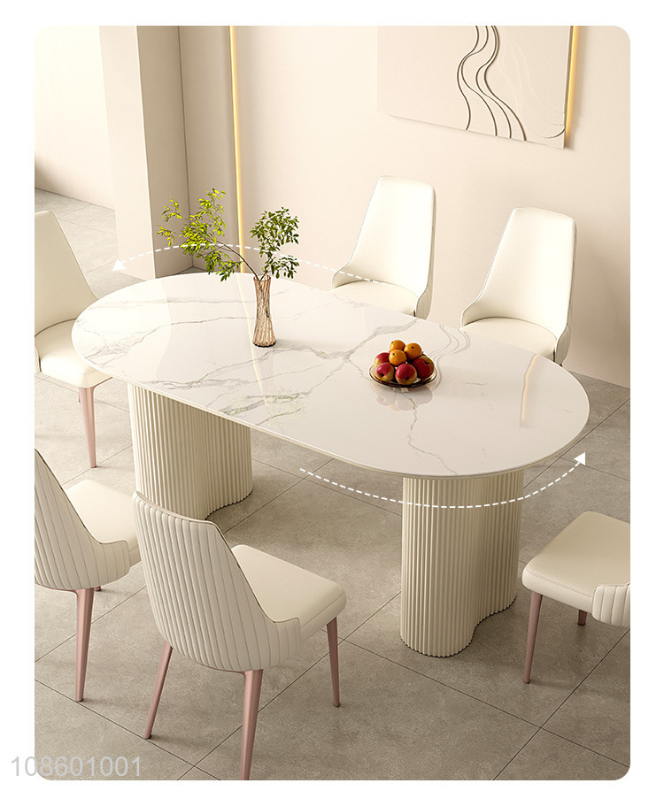 Top quality indoor home furniture dining table for sale