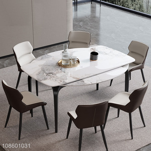 Latest products retractable foldable family dining table for sale