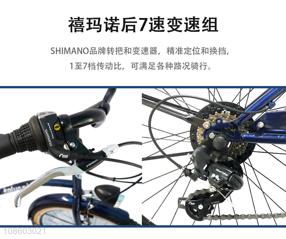 Good selling adult safety wide-tire bicycle road bike wholesale