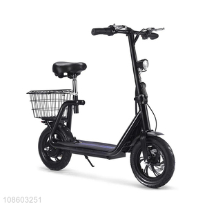 Best selling adult folding electric bicycle scooter wholesale