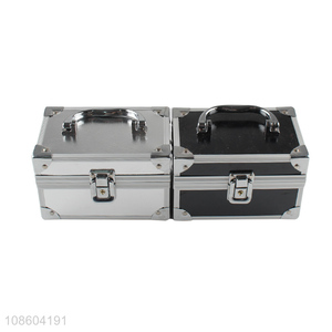 Factory price aluminum decorative jewelry storage box