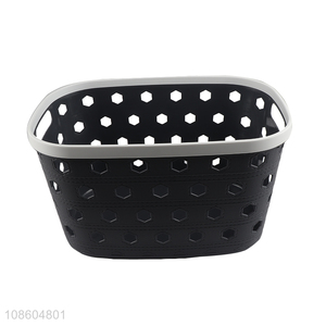 Factory price multifunctional hollow plastic storage basket for sale