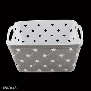 Latest products durable food clothes storage basket with handle