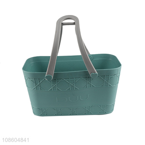 China wholesale portable basket supermarket shopping storage basket