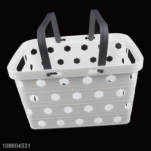 New arrival multifunctional hollow plastic storage basket for sale