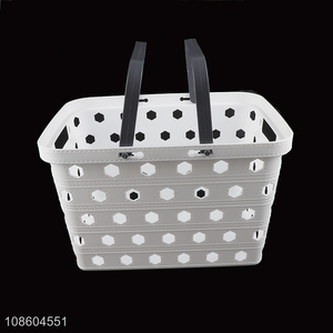 Low price durable shopping basket household storage basket for sale